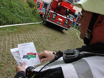Als herausforderndsten Einsatz im Jahr 2016 bezeichnete Kreisbrandinspektor Roland Geis den Saunabrand in einer Bockleter Klinik (Bild). Das Problem: Einsätzpläne fehten. Foto: Paul Ziegler