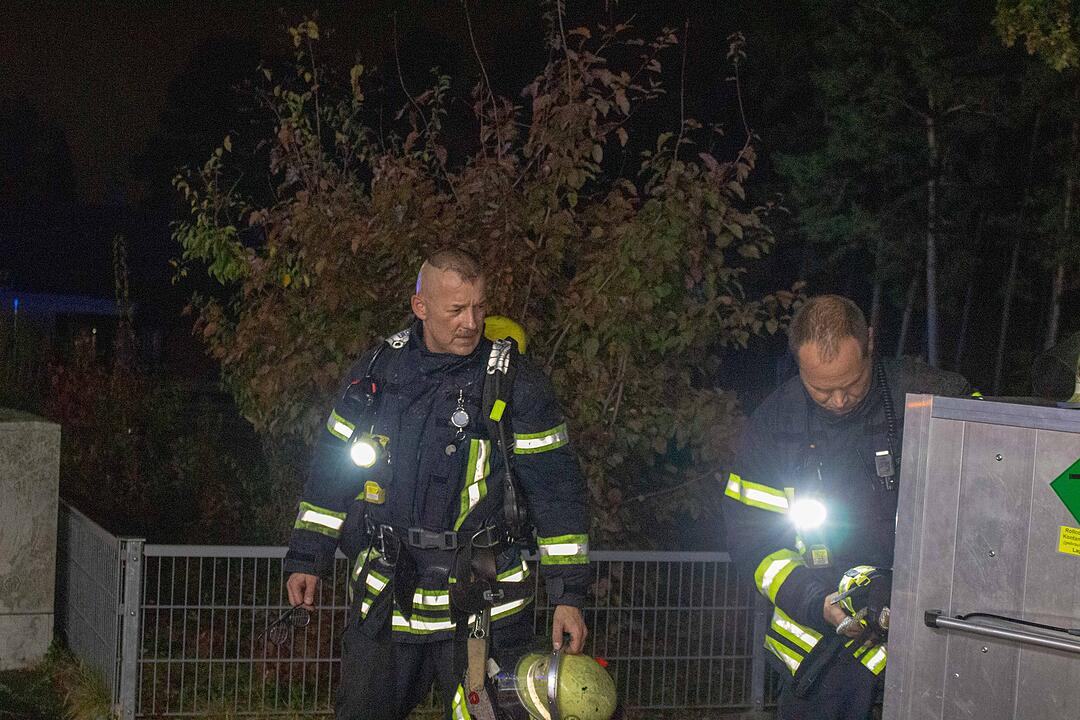 Feuerwehr-Einsatz nach Verpuffung in privater Sauna