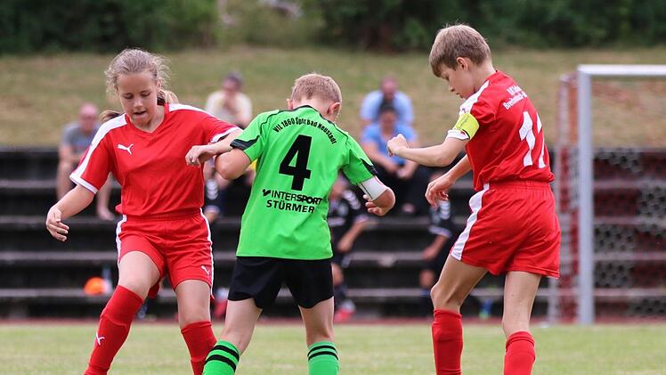 Schnappschüsse vom U11-Turnier beim SV Wildflecken. Foto: Fabio Mathea