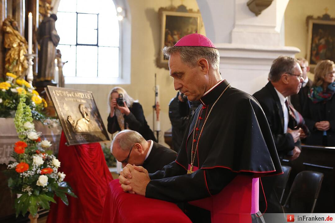 Herzlicher Empfang für Georg Gänswein in Höchstadt