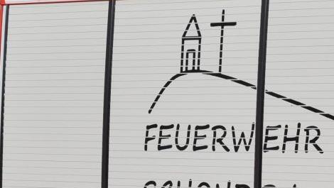 Vorstellung des neuen HLF 20 der Freiwilligen Feuerwehr Schondra; Foto: Horst Conze