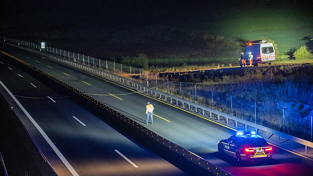 Hochspannungsleitung blockiert A3
