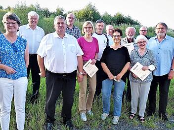 Zahlreiche Mitglieder wurden vom TSV Himmelkron für ihre Vereinstreue geehrt.