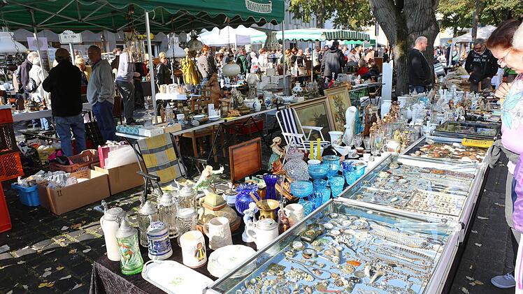 Antikmarkt Bamberg 2014 Foto: Barbara Herbst
