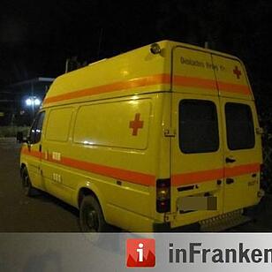 Falsches Rot-Kreuz-Fahrzeug