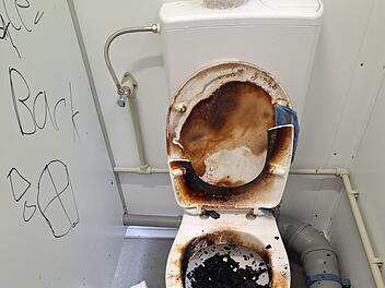 Vandalismus auf Forchheimer Sportinsel: WC-Anlage besch&auml;digt