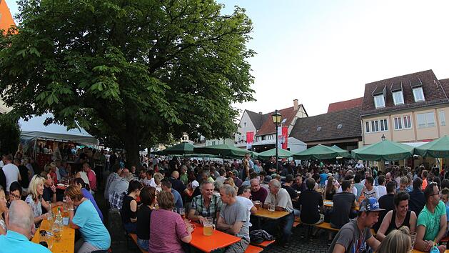 So viele Besucher wie bei Musik & Märkte 2017 erhoffen sich die Organisatoren auch in diesem Jahr. Mehrere Vereine haben nun ihre Mitarbeit signalisiert. Archiv/Thomas Malz