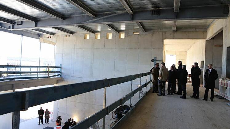 Richtfest für Siemens-Bürogebäude. Foto: Barbara Herbst