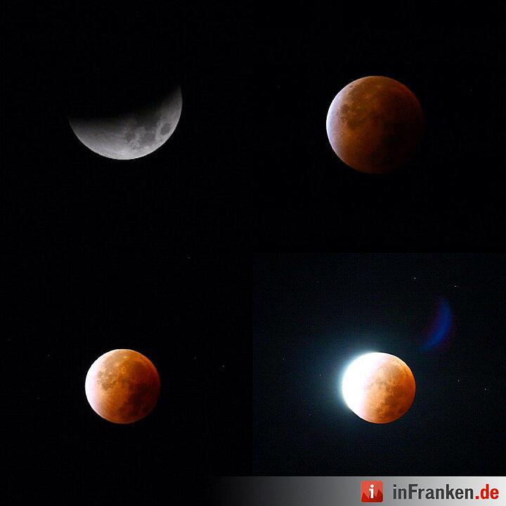 Leserfotos: Blutmond über Franken