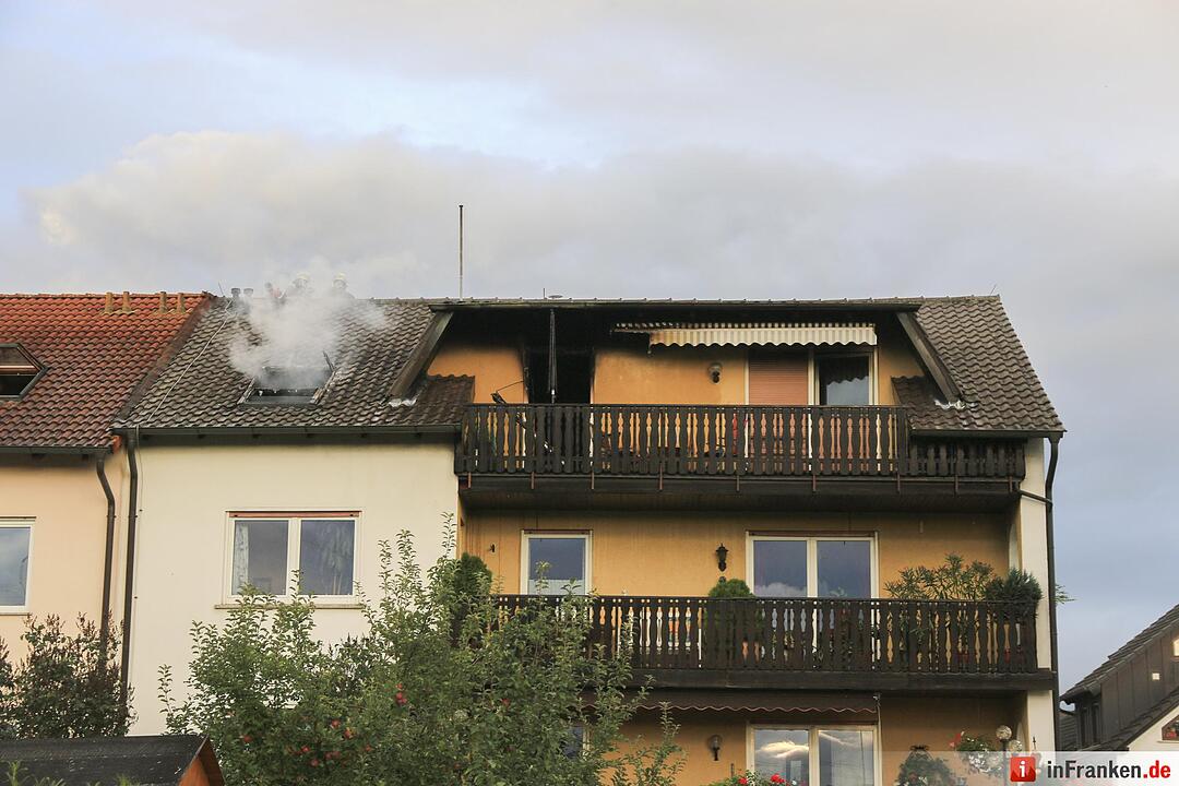 Brand in Hallstadt
