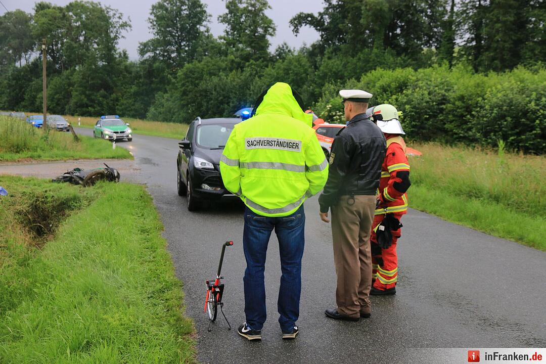 Tödlicher Unfall bei Ebensfeld