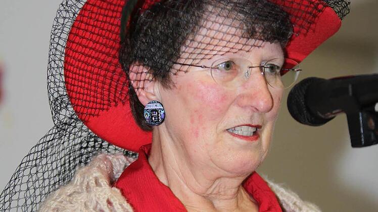 Wahrlich ein Witwe im besten Mannesalter: Herta Drescher.