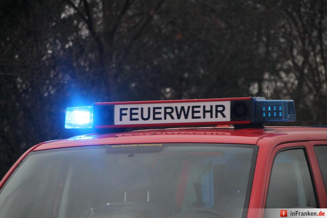 Zwei Schwerverletzte nach Frontalkollision in Kulmbach