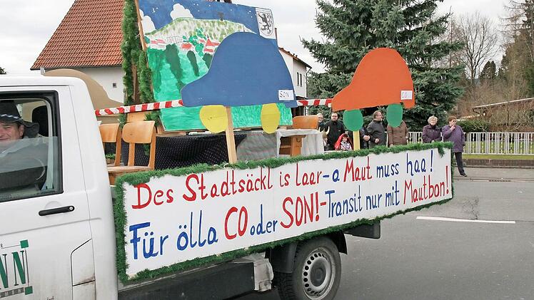Mautforderung in Neustadt für den Transit nach Coburg und Sonneberg, um die Stadtkasse zu füllen.