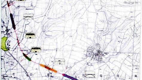 So stellte eine interne Machbarkeitsstudie der Bahn 2009 die Reaktivierung der Werrabahn mit Trasse über Bad Rodach dar. Foto: Jochen Berger