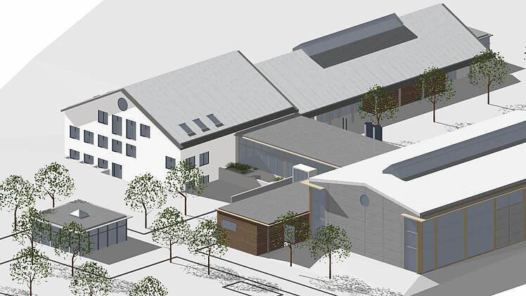 So soll das neue Freizeit- und Tourismuszentrum aussehen. Grafik: Veronika Schadeck