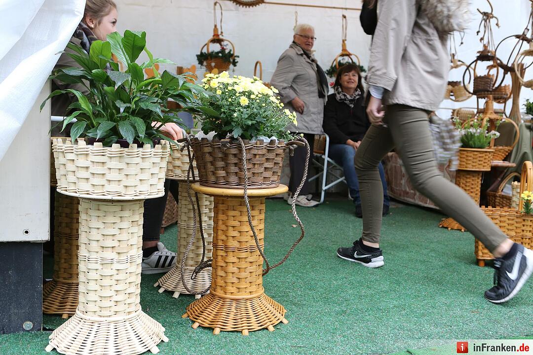 Korbmarkt Lichtenfels 2016 am Samstag