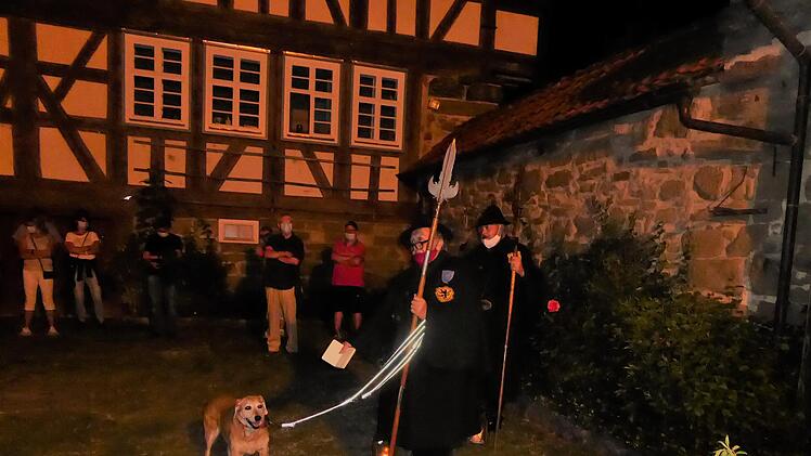 Die Bad Rodacher Nachtwächter Foto: Volker Gundel