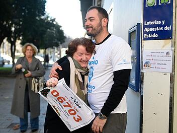 Gewinner der Jesuskind-Lotterie in Spanien