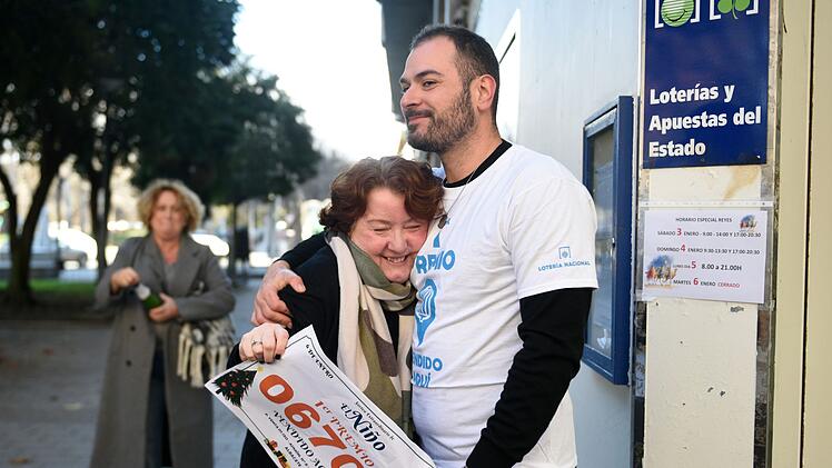 Gewinner der Jesuskind-Lotterie in Spanien