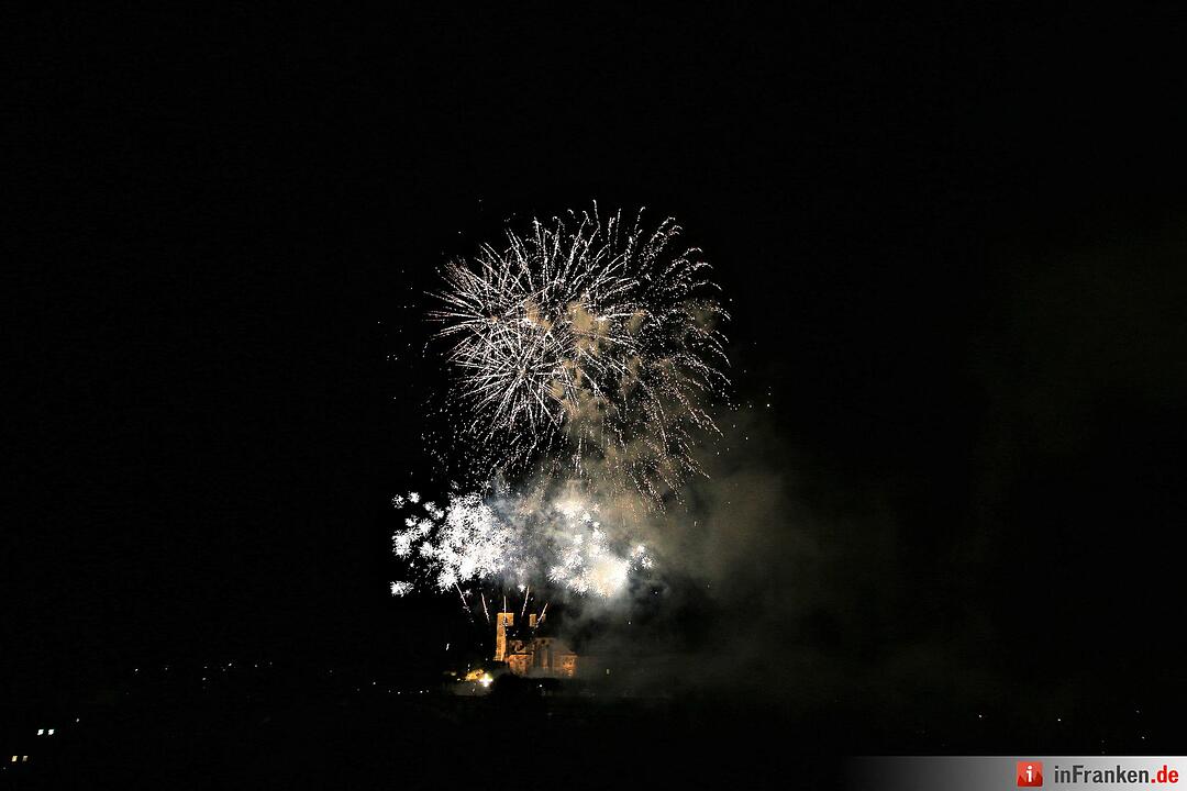 Sandkerwa-Feuerwerk in Bamberg
