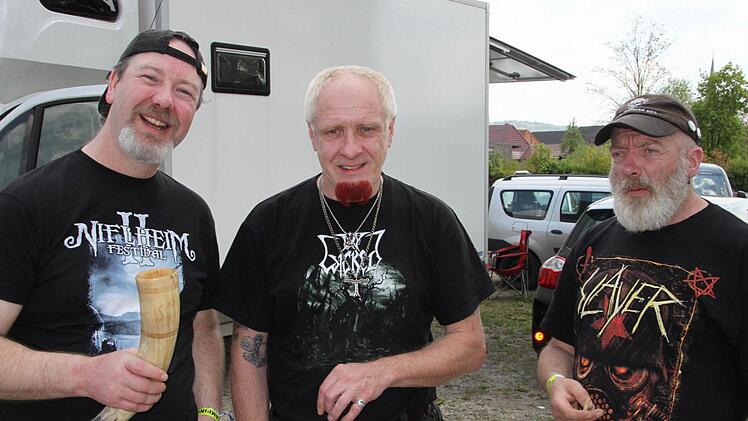 Auch erfahrenere Ragnarök-Besucher sind am Schützenanger vertreten. Foto: Marc Tussetschläger