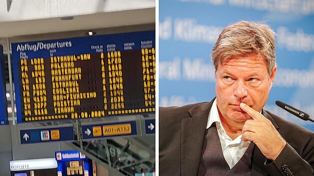 Flughafen N&uuml;rnberg: Airline cancelt Ziele - Kritik an Habeck & Co.