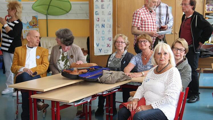 Klassentreffen an der Blaicher Schule  Foto: Sonny Adam