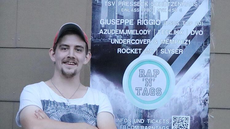 Familienvater, Hausbesitzer und Rapper gehen durchaus zusammen: Joe-Al Hillebrand veranstaltet mit seiner Frau Jessica am kommenden Samstag zum dritten Mal ein Rap'n‘Tags-Festival.Klaus Klaschka