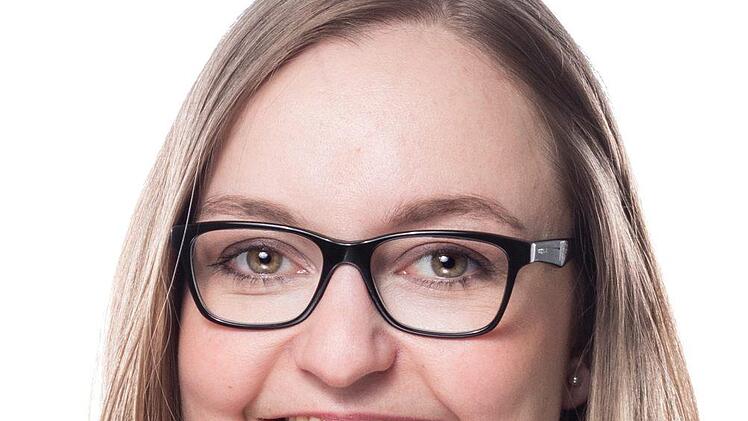 Sparkassen-Pressesprecherin Daniela Kr&uuml;ger hat gute Nachrichten: keine neuen Infizierten. Foto: Sparkasse Kulmbach-Kronach