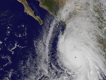 Satellitenbild Hurrikan