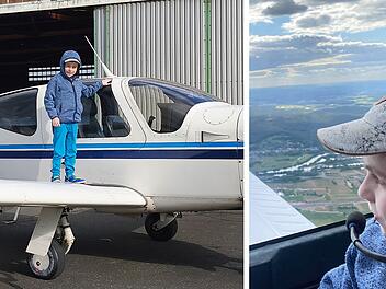 UK Erlangen: Arzt beschert schwerkrankem Jungen Rundflug über Franken