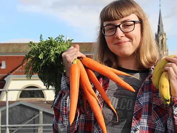 Für Carmen Schmitt gibt´s während der Fastenzeit nur Regionales Foto: Ulrike Müller