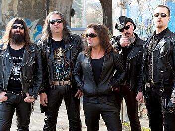 "Tarchon Fist" kommen nach Franken: Heavy-Metal-Vertreter aus Italien Foto: pr