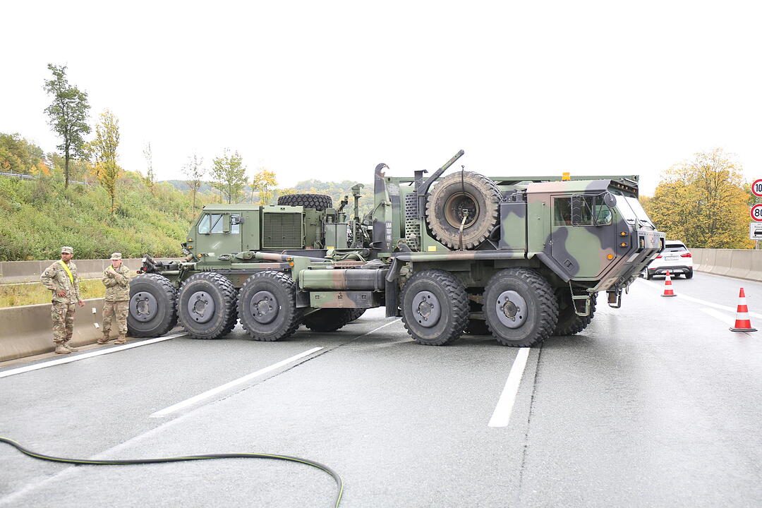 Unfall auf der A9 in Oberfranken