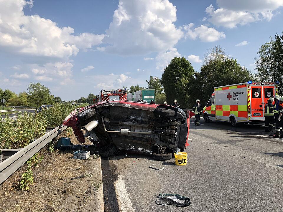A70 bei Viereth: Kollision im Feierabendverkehr