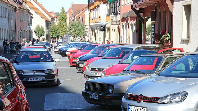 GTI-Treffen in Münnerstadt.Dieter Britz