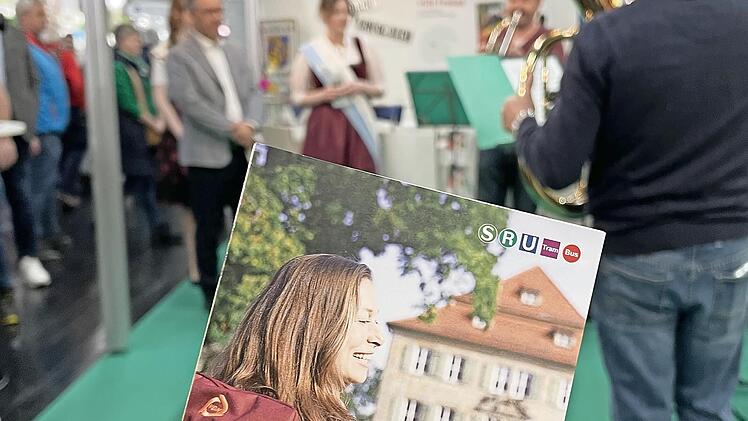 Die ERH-Wanderroute &bdquo;Panorama & Genuss auf der Marloffsteiner H&ouml;he&ldquo; wurde auf der Freizeitmesse vorgestellt.