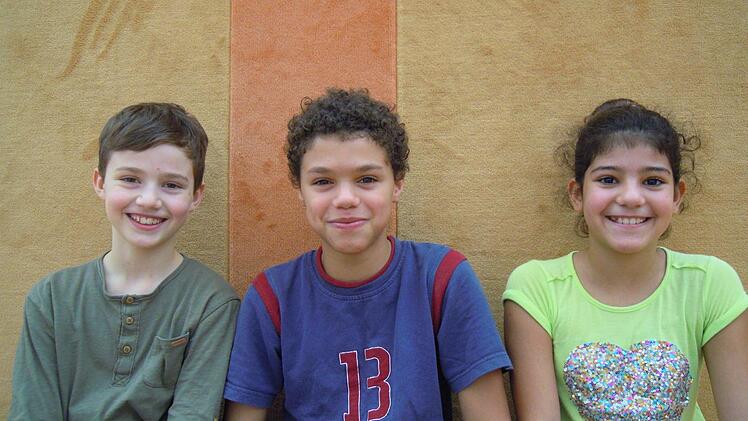 Kilian Lieb (9), Travis Gavin (10), Meryem Arifogloo (10). Foto: Julia Raab