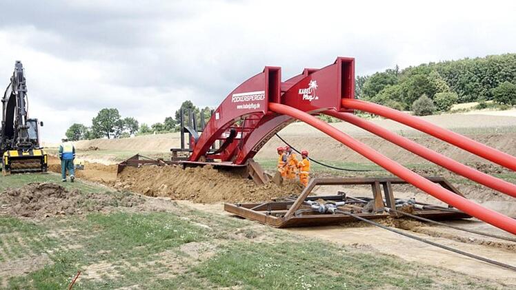 Der Münchauracher Mehrfachpflug im Einsatz     Foto: privat