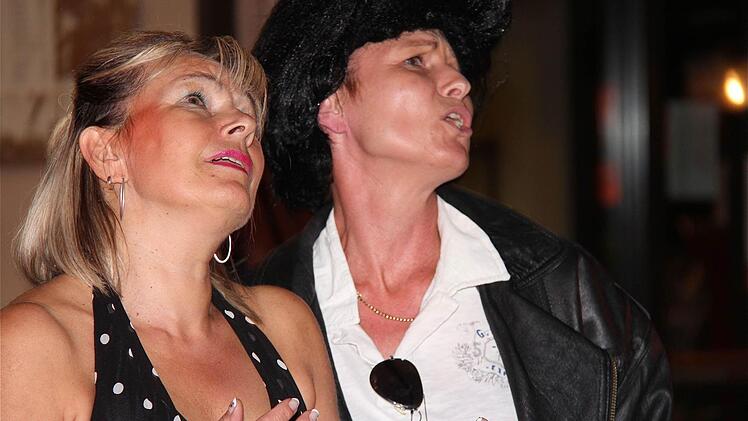 Getanzte Showeinlage aus dem Musical "Grease".