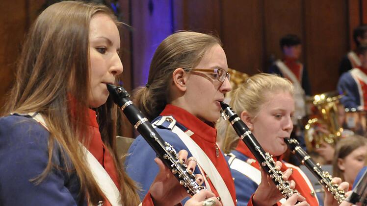 Elternkonzert des Jugendmusikkorps Bad Kissingen. Foto: Peter Klopf