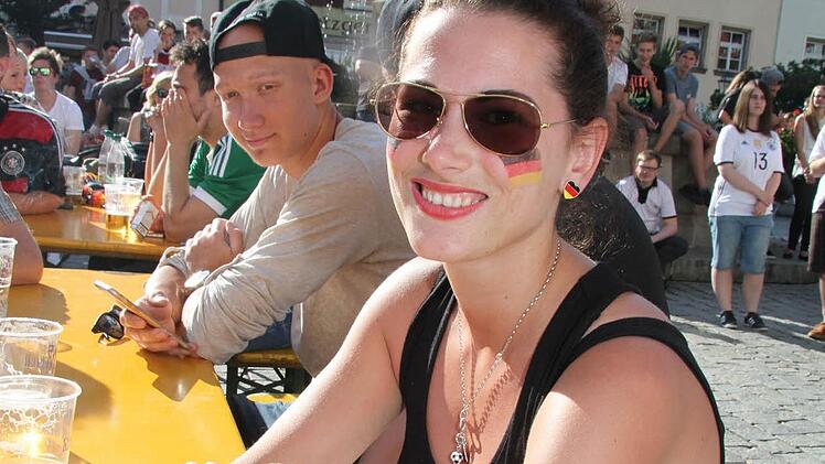 Isabell Winkler tippt auf Sieg: "Wir gewinnen 2:1." Foto: Sonny Adam