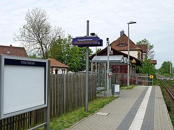 Am Baunacher Bahnhof soll eine der Mobilstationen des Landkreises Bamberg im Rahmen des intermodalen Mobilitätskonzepts entstehen. Foto: Johannes Michel