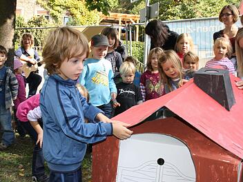 30 Kindergarten- und 13 Schulkinder haben im neuen Domizil Platz.    Fotos: Diana Fuchs