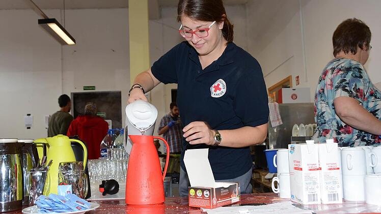 Flüchtlingshilfe in Kulmbach Foto: Dagmar Besand