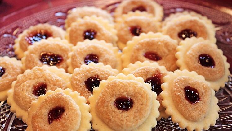 Marzipanplätzchen Foto: Katja Müller