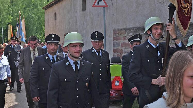 Fahrzeugweihe in Obererthal  Foto: Gerd Schaar