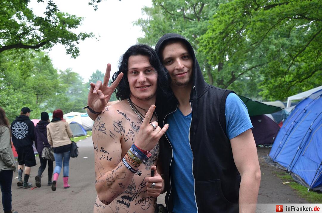 Rock im Park 2016: Besuch auf dem Zeltplatz
