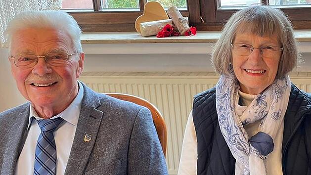 Ihre Diamant-Hochzeit feiern am Donnerstag, 11. November, Erhard und Irene Schuhmann, geb. Schaab, aus Sch&ouml;nderling. Foto: Beatrix Lieb